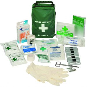 first aid kit contents