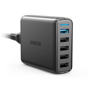 5 port charger