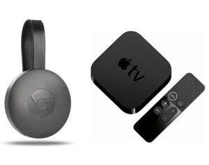 chromecast and apple tv