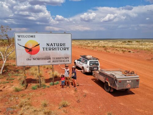 GEA family in australian desert